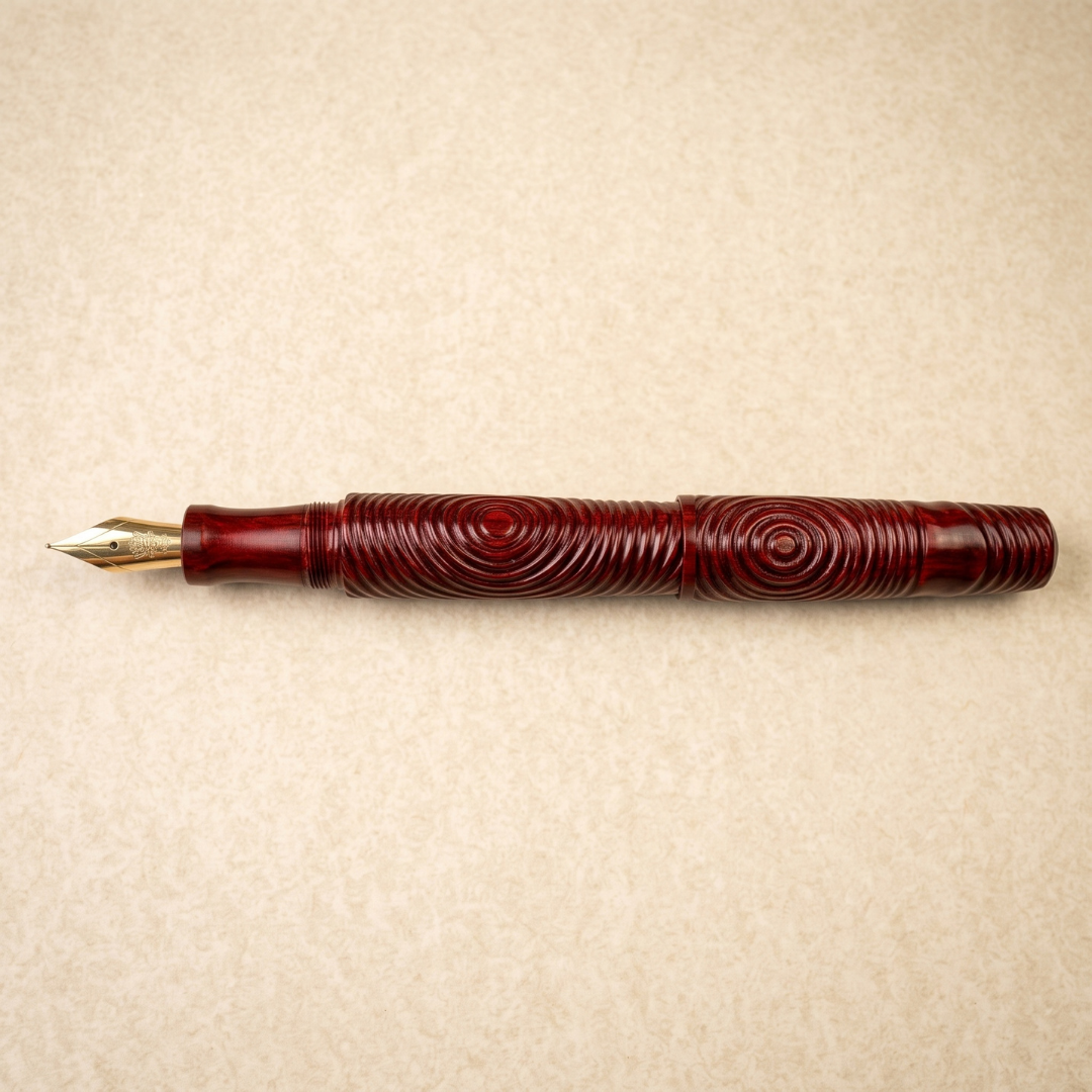Penna Wave stilografica nel colore rosso